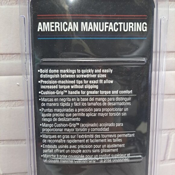 Klein Tools American Forged 3 Piece Screwdriver Set 8544374 Limited Edition - Picture 6 of 6